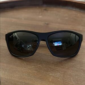 Maui Jim Black Wayfarer Sunglasses
